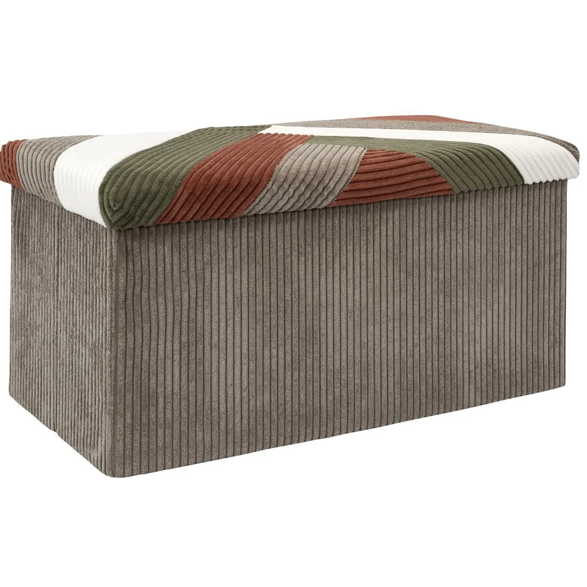 SCOTT COFFRE BANC PLIABLE PATCHWORK COTELE