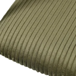 SCOTT COFFRE POUF PLIABLE COTELE VERT