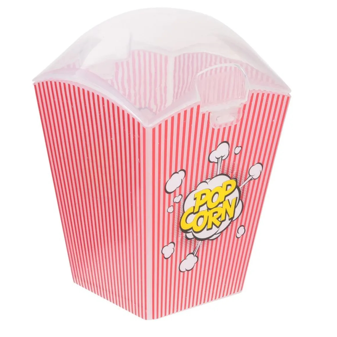 SEAU A POP CORN MICRO ONDES 12.5X12.5X18CM
