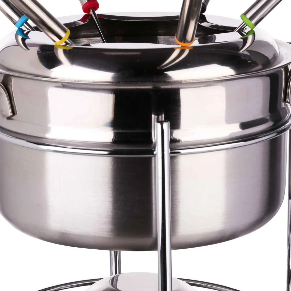 SERVICE A FONDUE 6 PERSONNES INOX