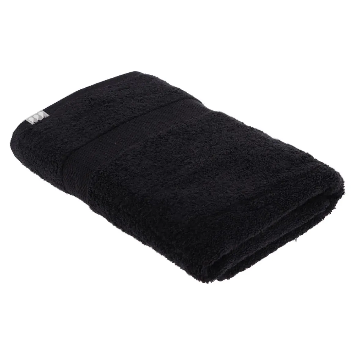 SERVIETTE BAIN 70X130CM COTON NOIR