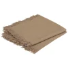 SERVIETTE COTON FRANGE MAHA LIN 40X40CM X2 PIECES