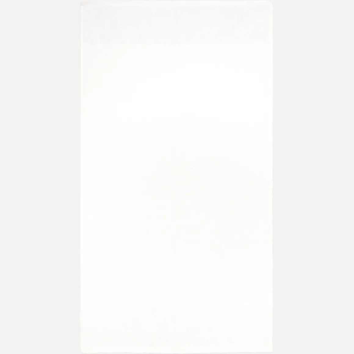 SERVIETTE DE TOILETTE WAFFLE 50X90CM BLANC