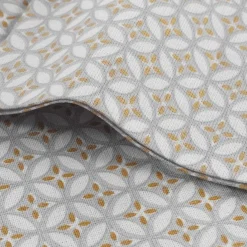 3 SERVIETTES DE TABLE 40X40 CM COTON IMPRIME AZELIA
