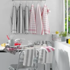 SERVIETTES TABLE 3 45X45CM COTON TISSE TRADITIO ANTHRACITE