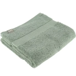 SERVIETTE TOILETTE 50X90CM COTON VERT EUCALYPTUS