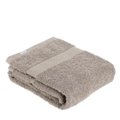SERVIETTE TOILETTE 50X90CM COTON TAUPE