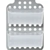 SERVITEUR PAROI DE DOUCHE ET 2 PANIERS GRIS TRANSPARENT