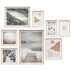 SET 8 AFFICHES CADRES PAYSAGE