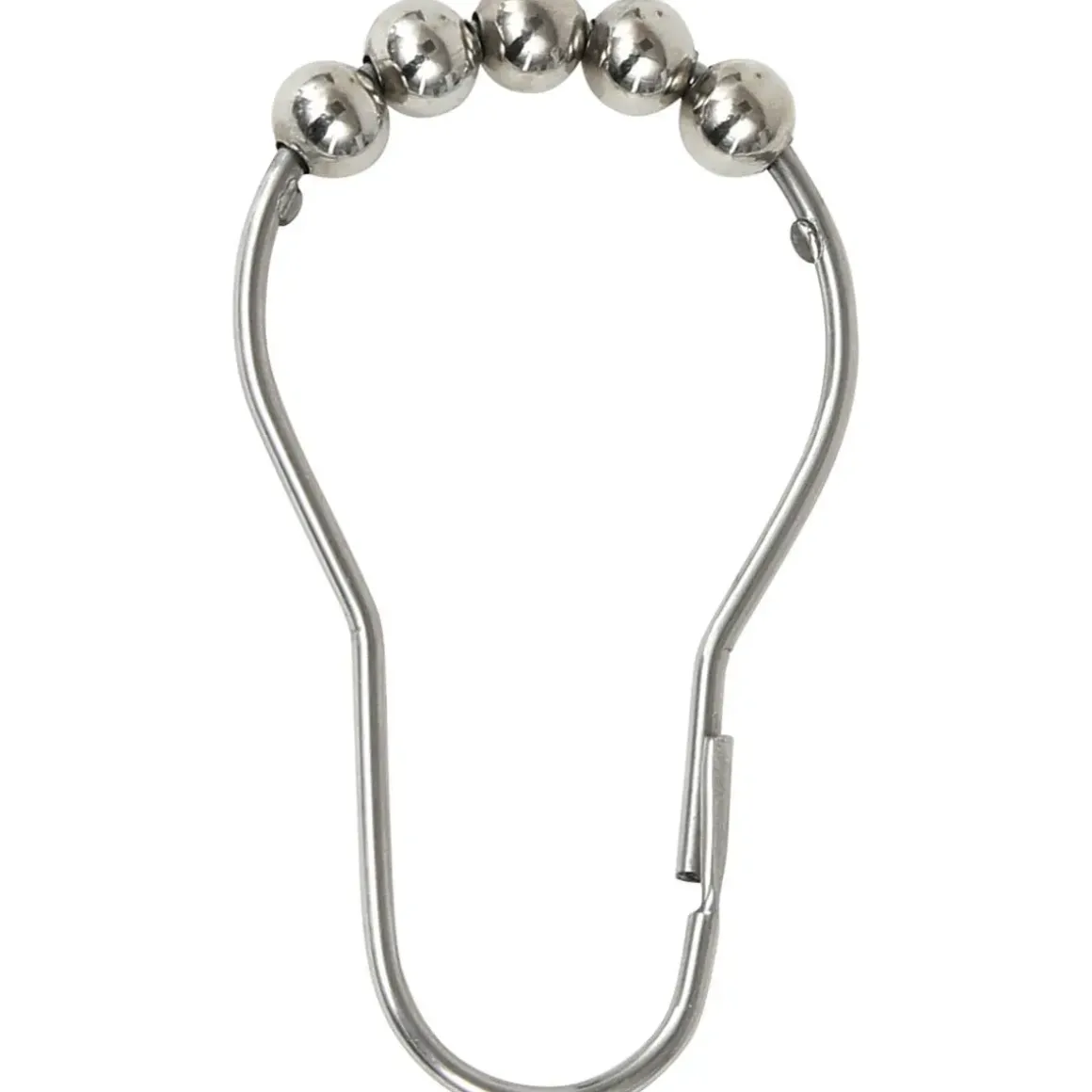 SET 12 ANNEAUX DE DOUCHE ACIER INOXYDABLE CHROME