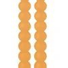 SET 2 BOUGIES BOULES CHANDELLES JAUNE 3.5X23CM
