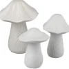 SET 3 CHAMPIGNONS CERAMIQUE 8X8X10CM