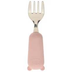 SET COUVERTS CUILLERE ET FOURCHETTE YUM ROSE L.16.5CM