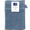 SET DE 5 GANTS DE TOILETTE 15X21CM BLEU