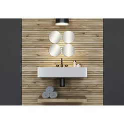 SET DE 4 MIROIRS RONDS D20CM 2MM UNI