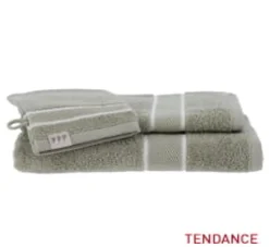SET DE 3 PCS SAUGE GANT ET SERVIETTE 50X90CM ET 70X130CM