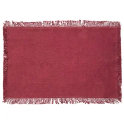 SET DE TABLE MAHA GRENAT 45X30CM