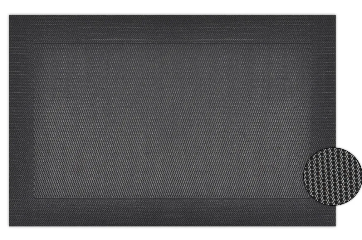 SET DE TABLE NEW YORK NOIR30 X 45 CM