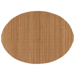 SET DE TABLE OVALE BAMBOU 48X35CM