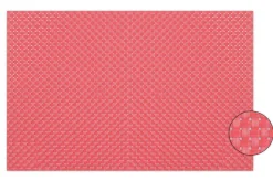 SET DE TABLE STRUCTURE 8X8 ROUGE30X45 CM