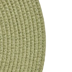 SET DE TABLE TRESSE D.38CM VERT OLIVE