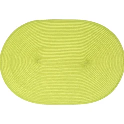 SET DE TABLE TRESSE OVALE VERT