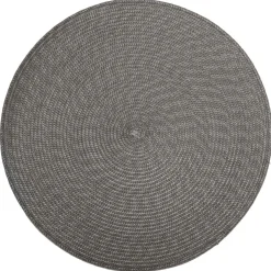 SET DE TABLE TRESSE ROND GRIS
