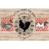 SET DE TABLE 28.5X44 CM POLYPROPYLENE OPAQUE LA FERME