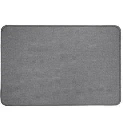 SET DE TABLE 30X45CM TISSE UNI EDWARD GRIS