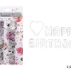 SET EMPORTE PIECES  HAPPY BIRTHDAY