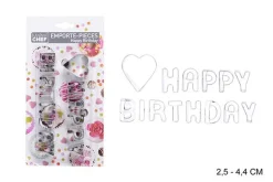 SET EMPORTE PIECES  HAPPY BIRTHDAY