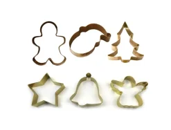 SET 3 EMPORTE PIECES NOEL DORE GRAND MODELE