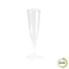 SET 6 FLUTES A CHAMPAGNE 14CL TRANSPARENT
