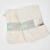 SET 2 GANTS TOILETTE GENEVIEVE LETHU 550G CREME