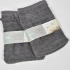 SET 2 GANTS TOILETTE GENEVIEVE LETHU 550G GRIS