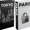 SET 2 LIVRES BOITES TOKYO PARIS