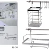 SET 12 PIECES 2 BARRES ET RANGEMENT CUISINE