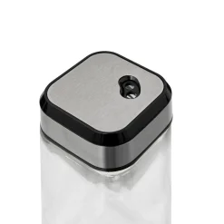 SET SALIERE ET POIVRIERE VERRE ET INOX