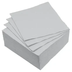 SET 40 SERVIETTES MICRO GRIS 38X38CM