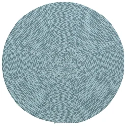 SET TABLE COTON EMERAUDE D.38CM