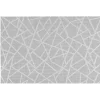 SET TABLE CRAQUELE GRIS 45X30CM
