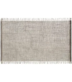 SET TABLE FRANGE GRIS FONCE 45X30CM