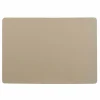 SET TABLE 30X43CM IMITATION CUIR BERGAME NATUREL