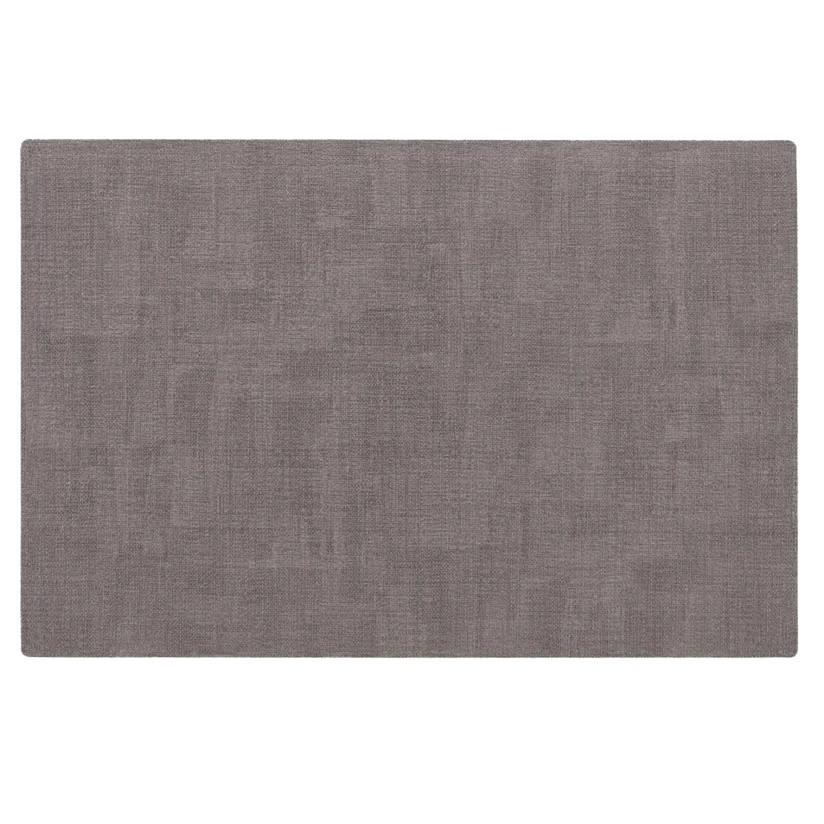 SET TABLE 30X45CM IMITATION CUIR MARLON GRIS