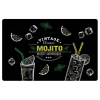 SET TABLE 28.5X44CM POLYPROPYLENE OPAQUE MOJITO