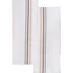 SET 2 TORCHONS GASTON 50X70CM COTON BEIGE
