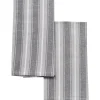 SET 2 TORCHONS LEON 40X60CM GRIS