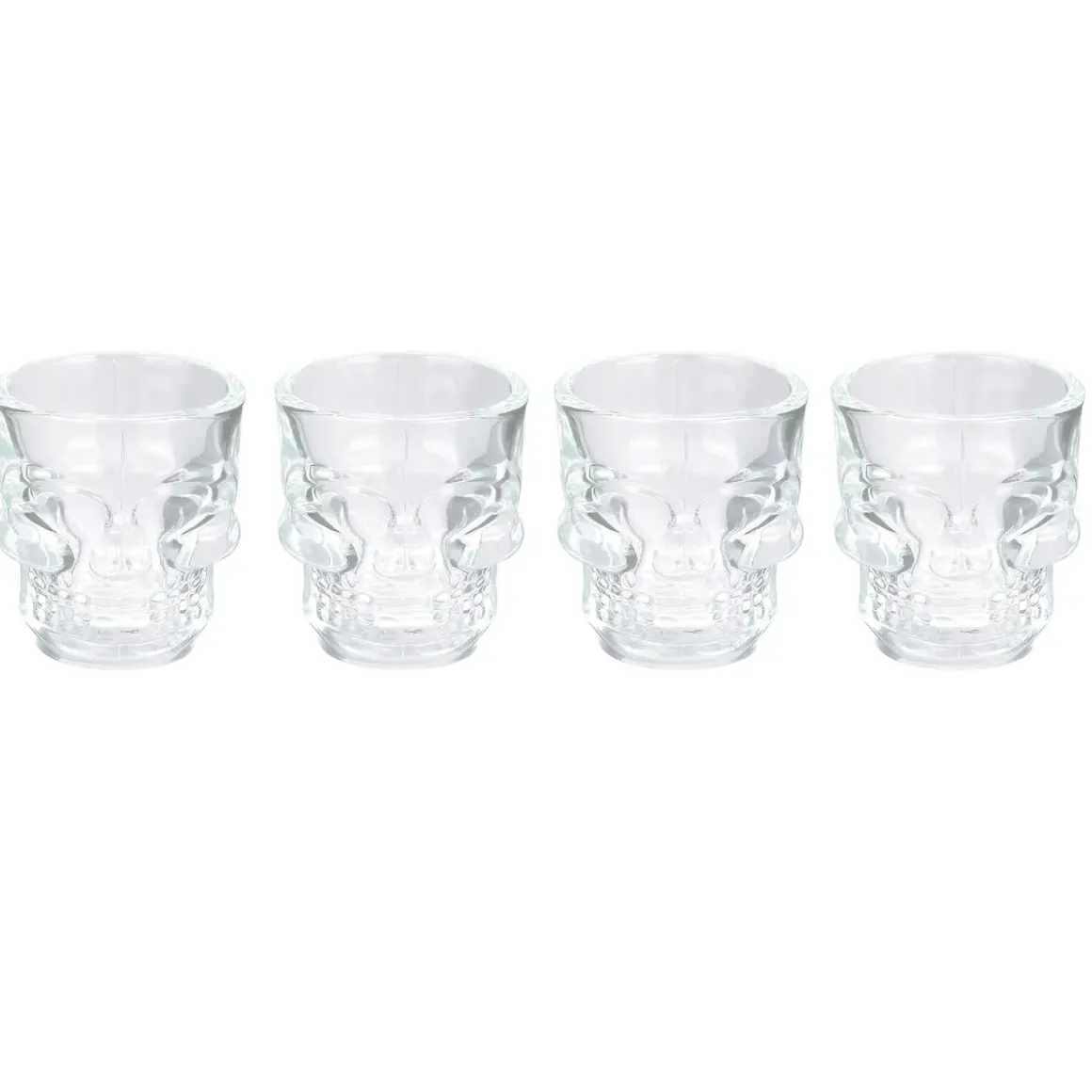 SHOOTER TETE DE MORT X4