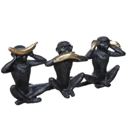 SINGE RESINE SAGESSE 40X10.5X17.5CM