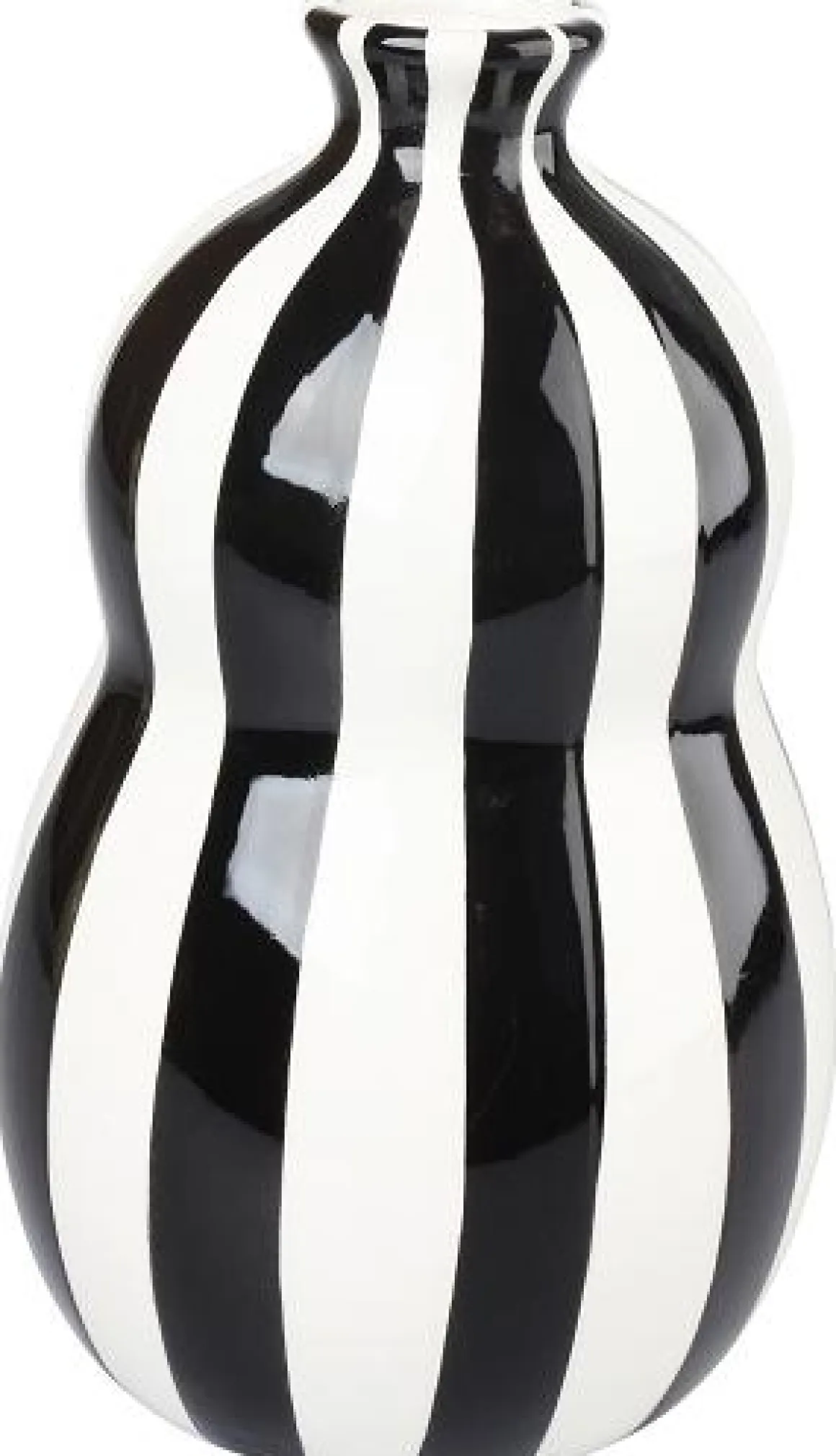 SOLIFLORE H.20CM NOIR ET BLANC